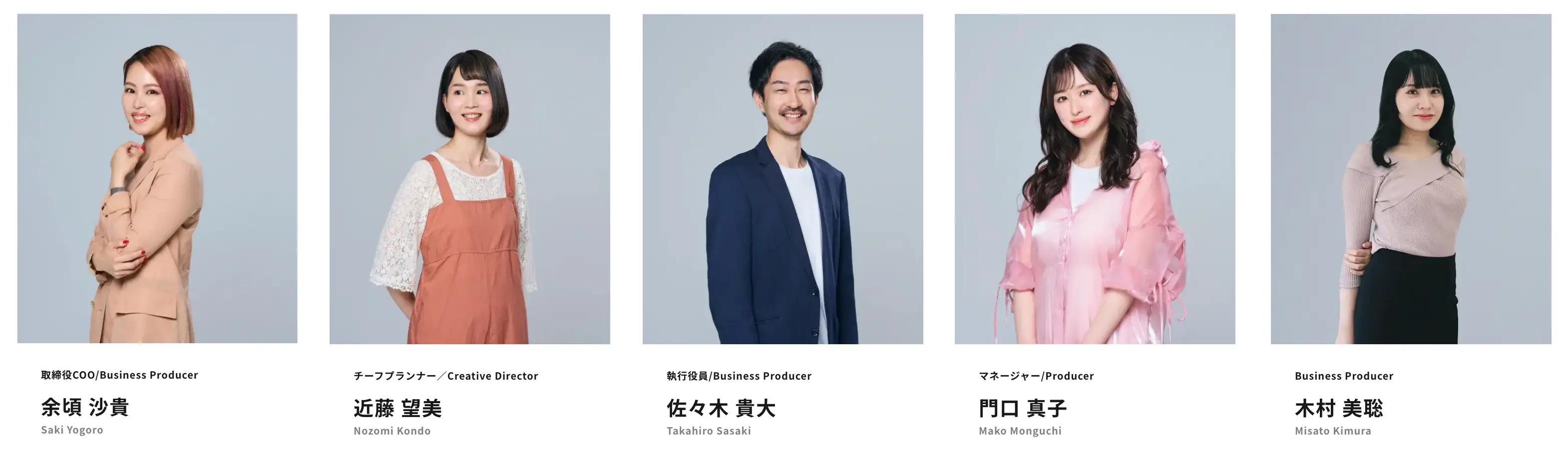 ワンメディア株式会社のメンバー