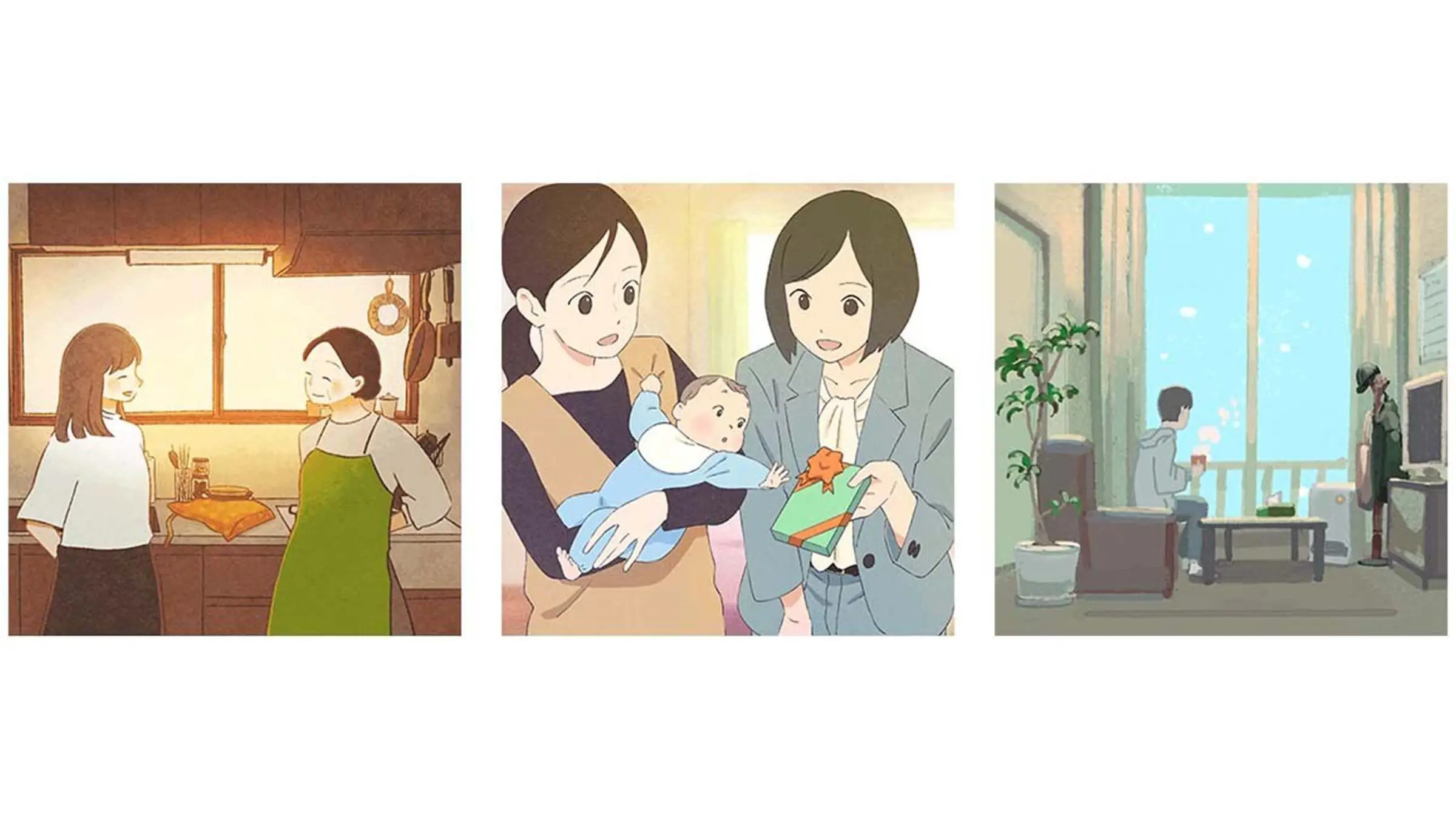 ワンメディアとりそなグループの『#想いを紡ぐ140字』プロジェクト始動！最注目若手小説家・冬野夜空と話題のイラストレーターが描く140字小説×ワンシーンGIFのTwitterコンテンツ、全12話配信の画像