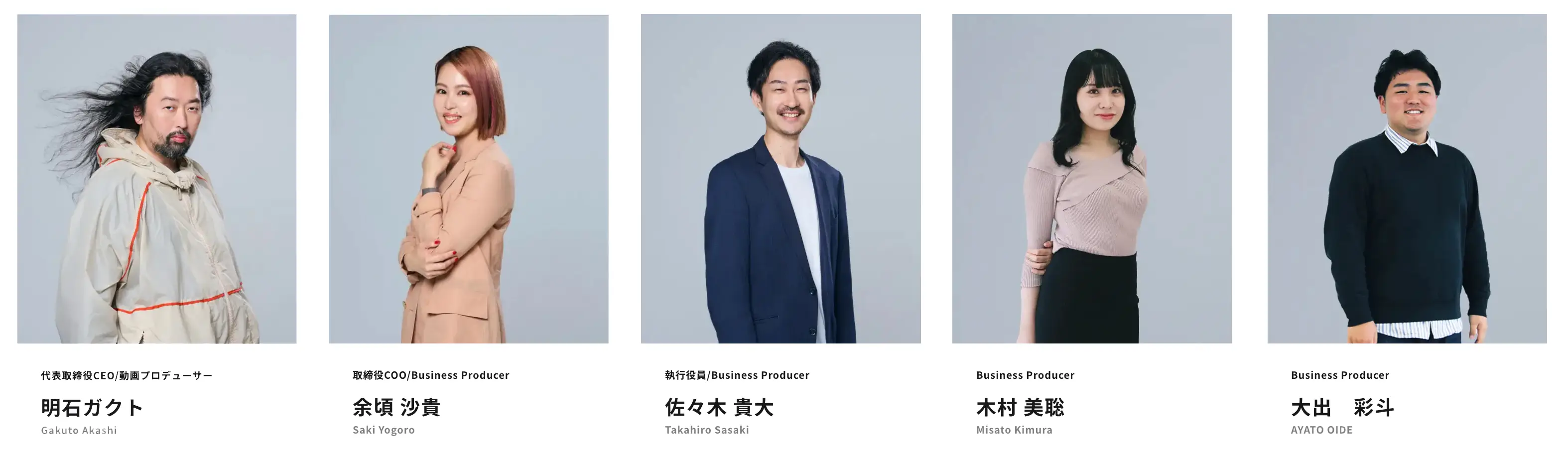 ワンメディア株式会社のメンバー